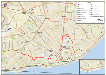Lisbon Tram Map